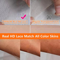 Bone Straight HD Lace Front Human Hair Wig