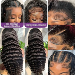 Water Wave HD Lace Front Wig 13×4/13×6