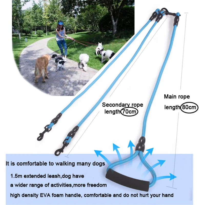 Nylon Rope Pet Leash | Rope Pet Leash | Nexio Shop