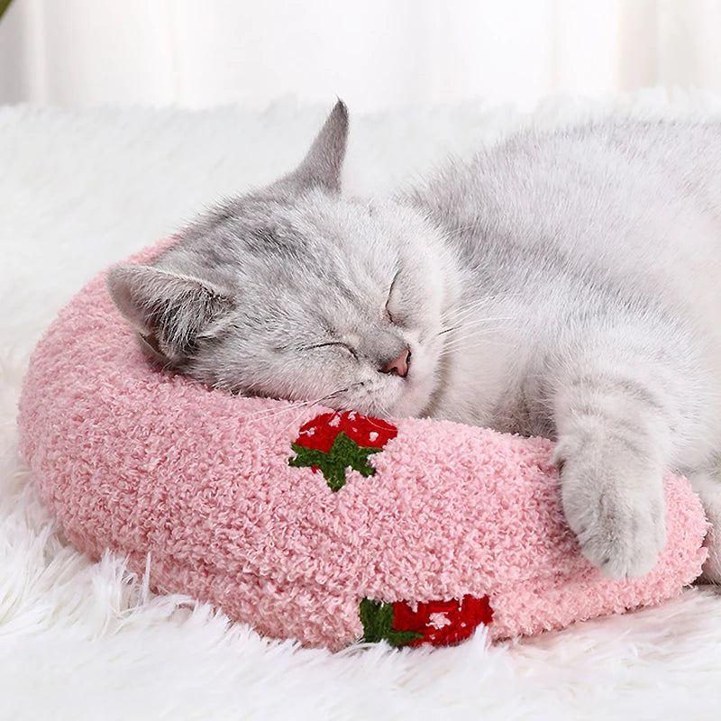 U-Shaped Small Pillow for Cats &amp; Dogs