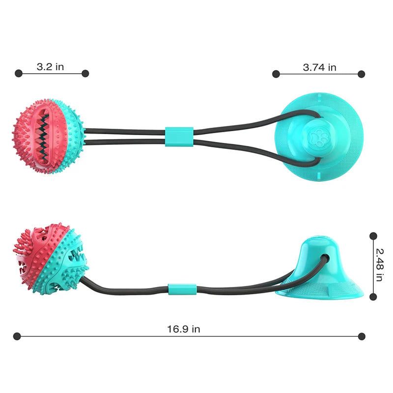 Large Pet Suction Toys | Suction Cup Pet Toys | Nexio Shop