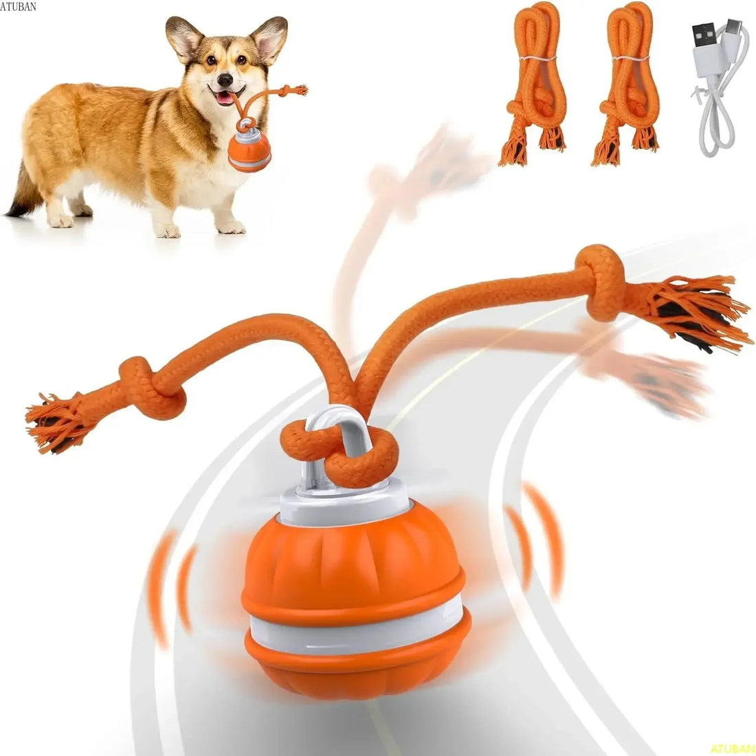 Automatic Pets Rolling Ball | Pets Rolling Ball | Nexio Shop