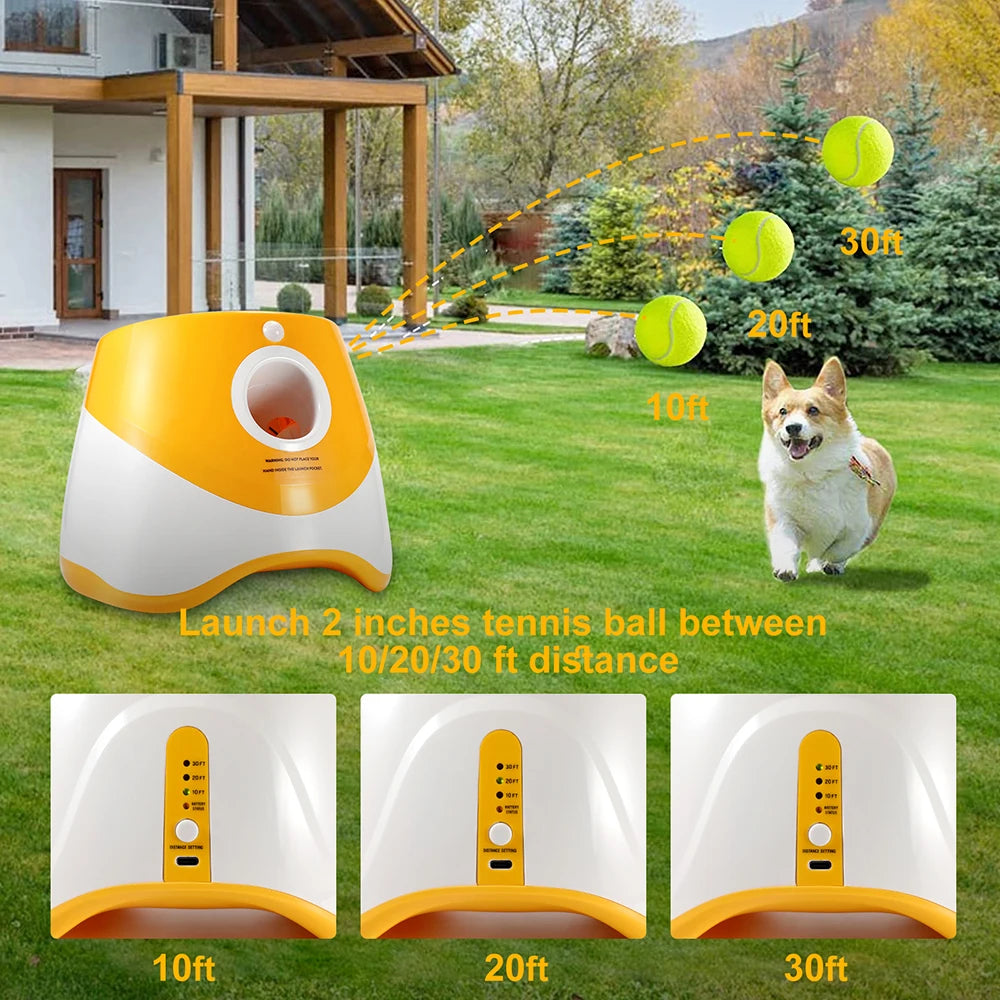 Ball Launcher Toy For Pets