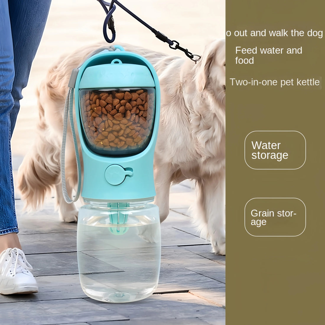 Portable Pet Bottle | Pet Water &amp; Food Bottle | Nexio Shop