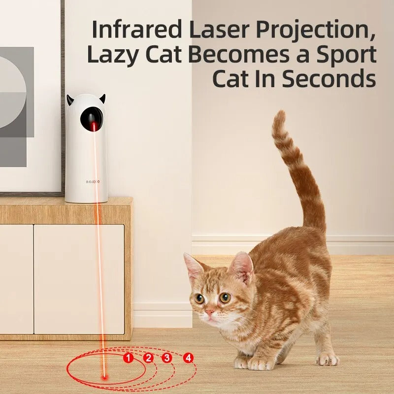 Smart Cat Teasing LED | Interactive Cat Laser | Nexio Shop